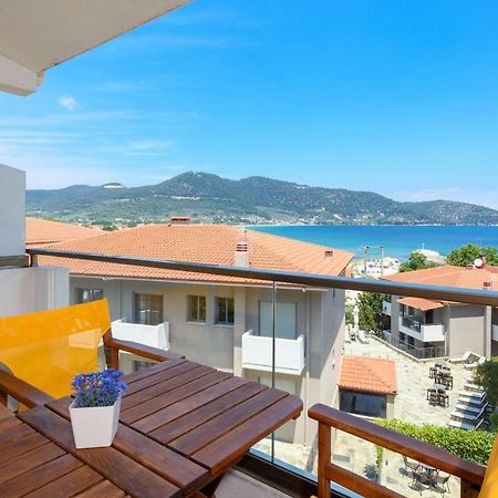 Zoe'S Sea View Apartment Skala Potamia  Luaran gambar