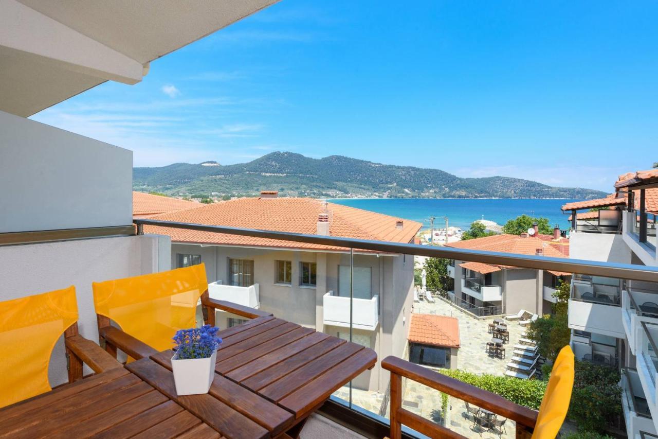 Zoe'S Sea View Apartment Skala Potamia  Luaran gambar