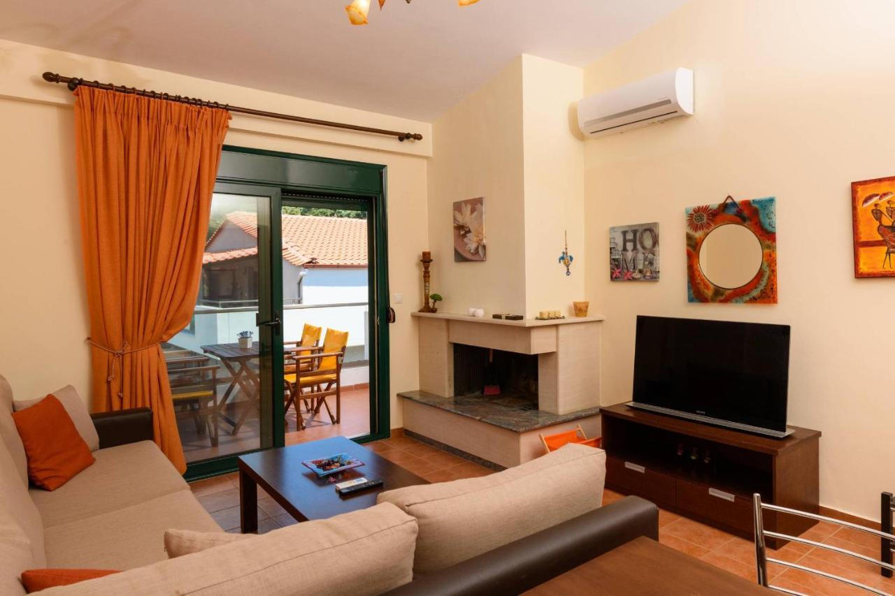 Zoe'S Sea View Apartment Skala Potamia  Luaran gambar
